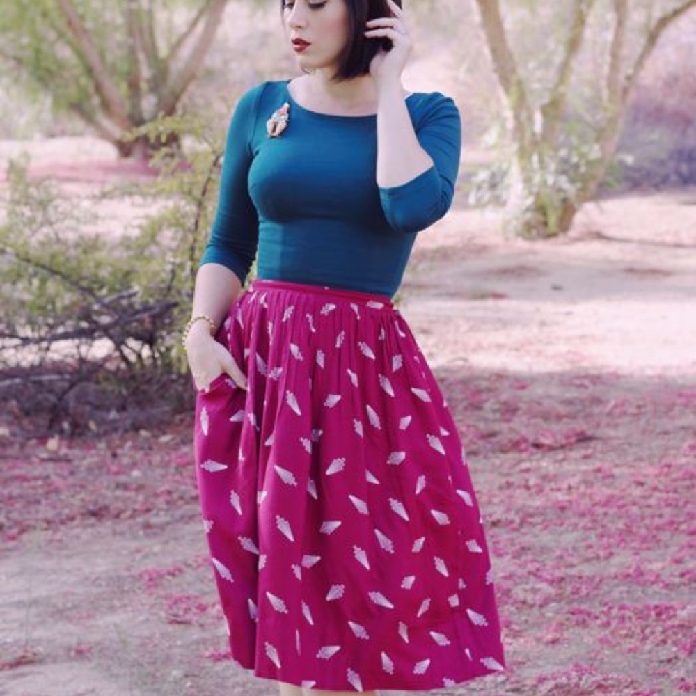 Emily and Fin midi skirt szL